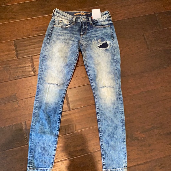 BRAND NEW Arizona Narrow leg Super Skinny slender fit jean - Picture 1 of 4